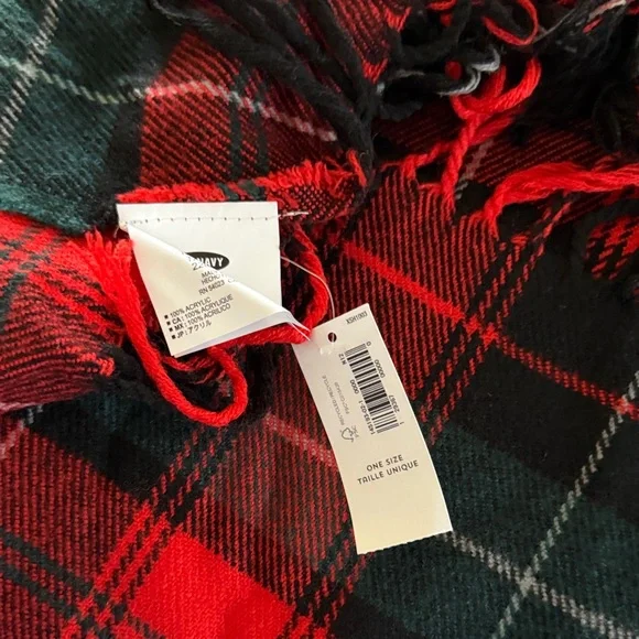 New Old Navy Red Scarf - Picture 3 of 4